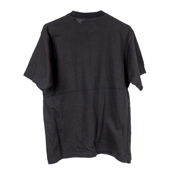 Blue Stone TShirt M Mens Black Short Sleeve Cotton Logo Tee Crew Neck - Picture 7 of 7